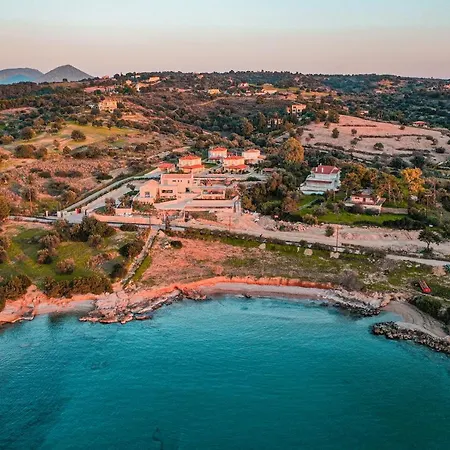 Olea - Luxury With Swimming Pool, Tennis Court & Volley Villa Koilas
