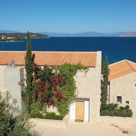 Olea - Luxury With Swimming Pool, Tennis Court & Volley Villa Koilas