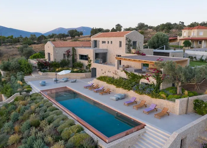 ヴィラ Olea - Luxury With Swimming Pool, Tennis Court & Volley *