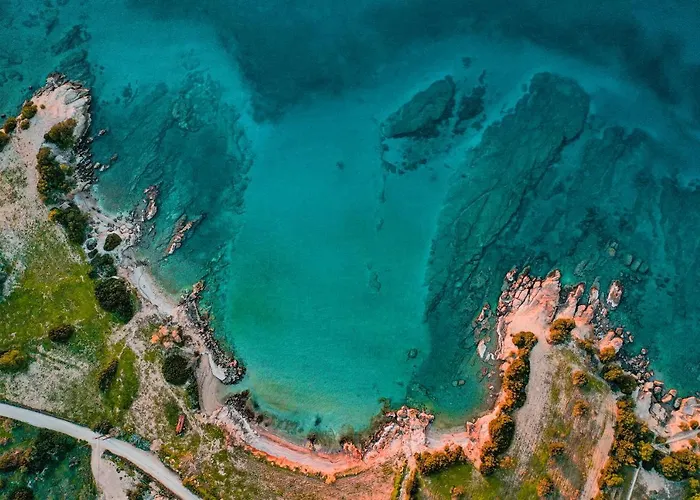 Olea - Luxury With Swimming Pool, Tennis Court & Volley * Koilás