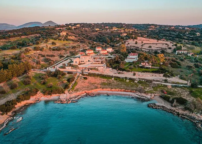 Olea - Luxury With Swimming Pool, Tennis Court & Volley Villa Koilás