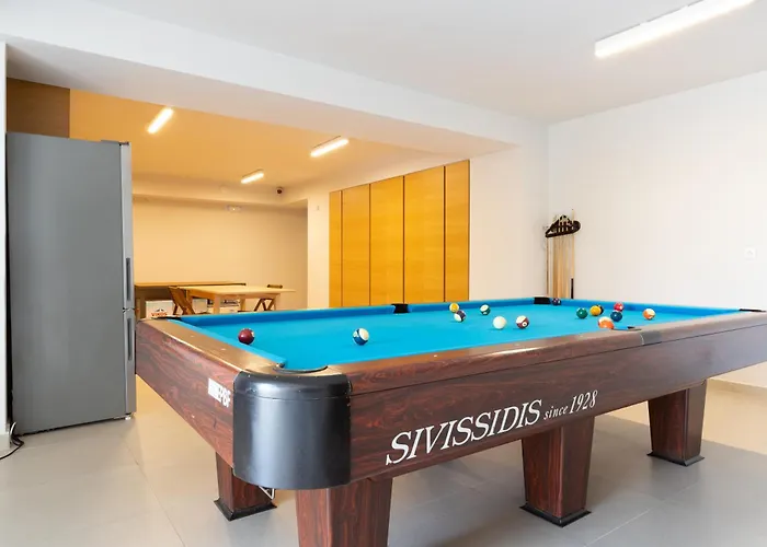 Olea - Luxury With Swimming Pool, Tennis Court & Volley Koilás